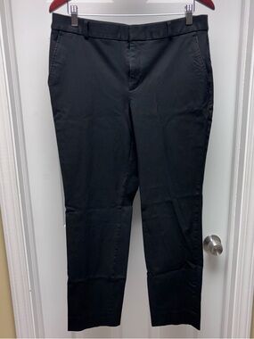Banana Republic Ryan Black Dress Pants Women’s Size 12 Cropped Work Career